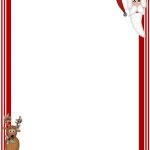 Free Printable Christmas Stationary Borders | Christmasstationery   Free Printable Stationary Borders