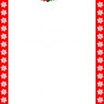 Free Printable Christmas Stationary Borders Trials Ireland   Free Printable Christmas Stationary Paper