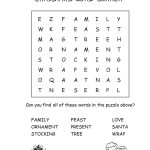 Free Printable Christmas Word Search! | Letters From Santa Christmas   Free Printable Christmas Activities