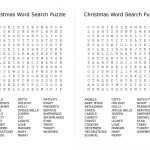 Free Printable Christmas Word Search Puzzles – Festival Collections   Free Printable Christmas Puzzles
