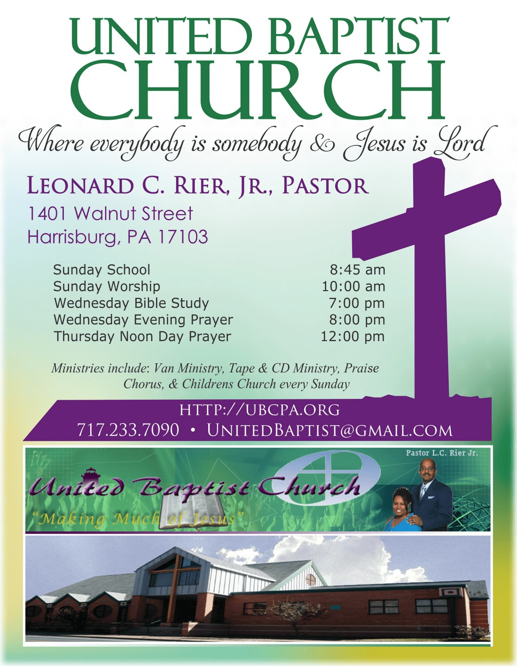 Blank Church Flyers