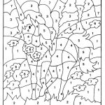 Free Printable Colornumber Coloring Pages | Colornumber   Free Printable Color By Number For Adults