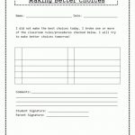 Free Printable Coping Skills Worksheets Kids Free Printable Social   Free Printable Coping Skills Worksheets For Adults