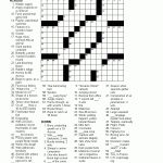 Free Printable Crossword Puzzles Easy Difficulty Crosswords   Free Printable Crosswords Medium