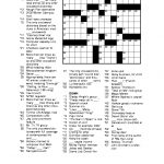 Free Printable Crossword Puzzles For Adults | Puzzles Word Searches   Free Printable Crossword Puzzle Maker With Answer Key