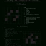Free Printable Crossword Puzzles Template | Templates At   Free Printable Crossword Puzzles
