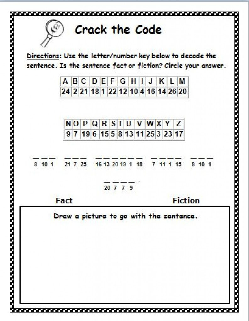 Free Printable Cryptograms | Free Printable - Free Printable Cryptograms