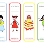 Free Printable Cute Girls Bookmark ~ Parenting Times   Free Printable Back To School Bookmarks
