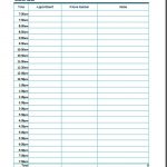 Free Printable Daily Appointment Planner Pages | Download Them Or Print   Free Printable Appointment Planner