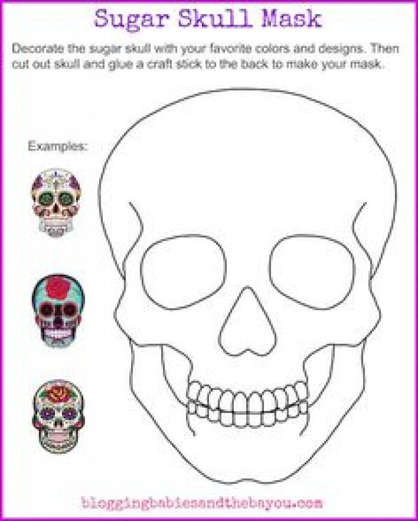 Free Printable Day Of The Dead Worksheets | Free Printable - Free Printable Day Of The Dead Worksheets