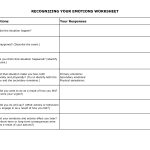 Free Printable Dbt Worksheets | Recognizing Your Emotions Worksheet   Free Printable Coping Skills Worksheets For Adults