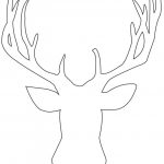 Free Printable Deer Pumpkin Stencils | Free Printable   Free Printable Deer Pumpkin Stencils