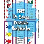 Free Printable Dr. Seuss Bookmarks | Dr. Seuss | Dr Seuss Activities   Free Printable Baby Bookmarks