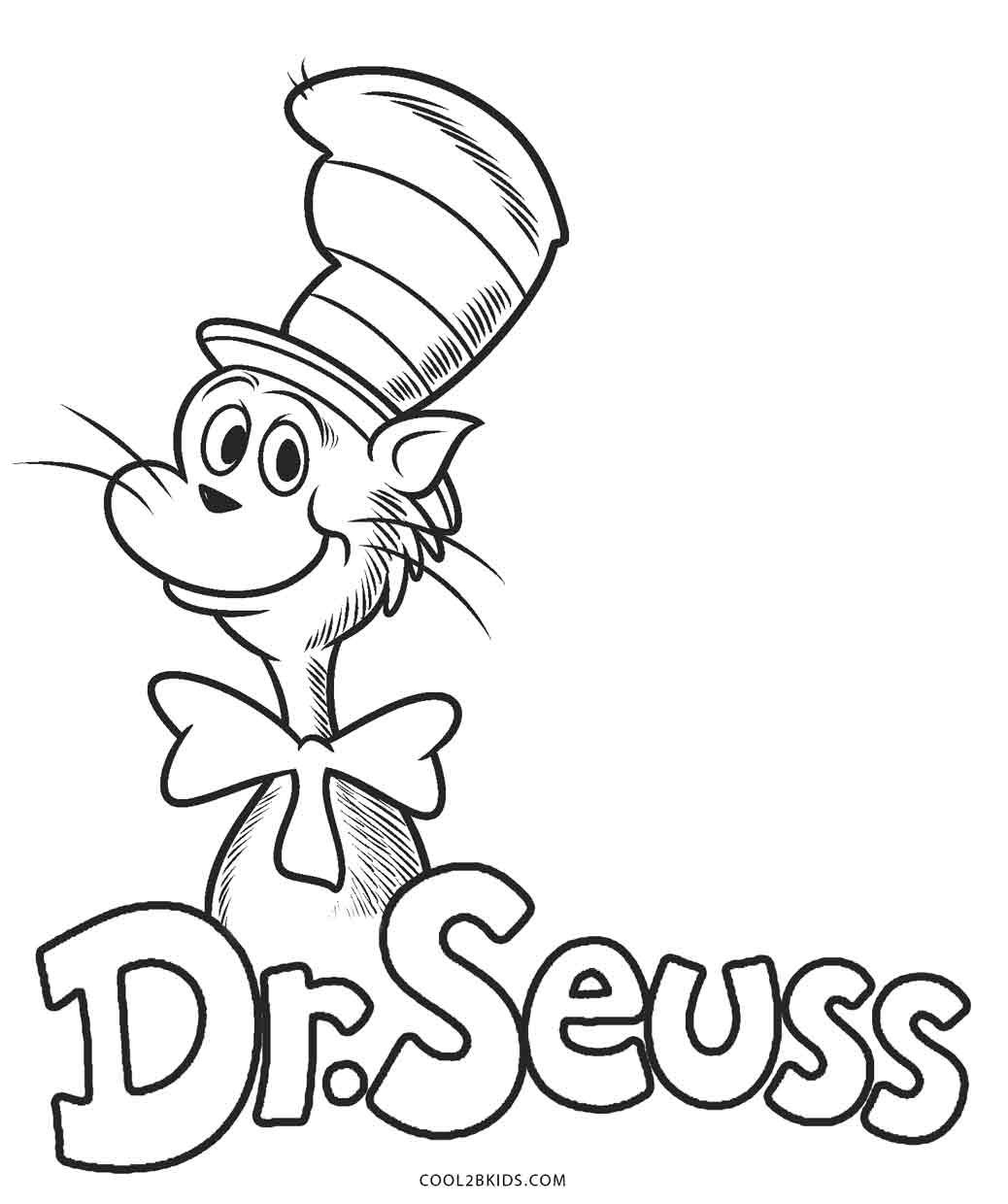 Free Printable Dr Seuss Coloring Pages For Kids | Cool2Bkids | School - Free Printable Dr Seuss Coloring Pages