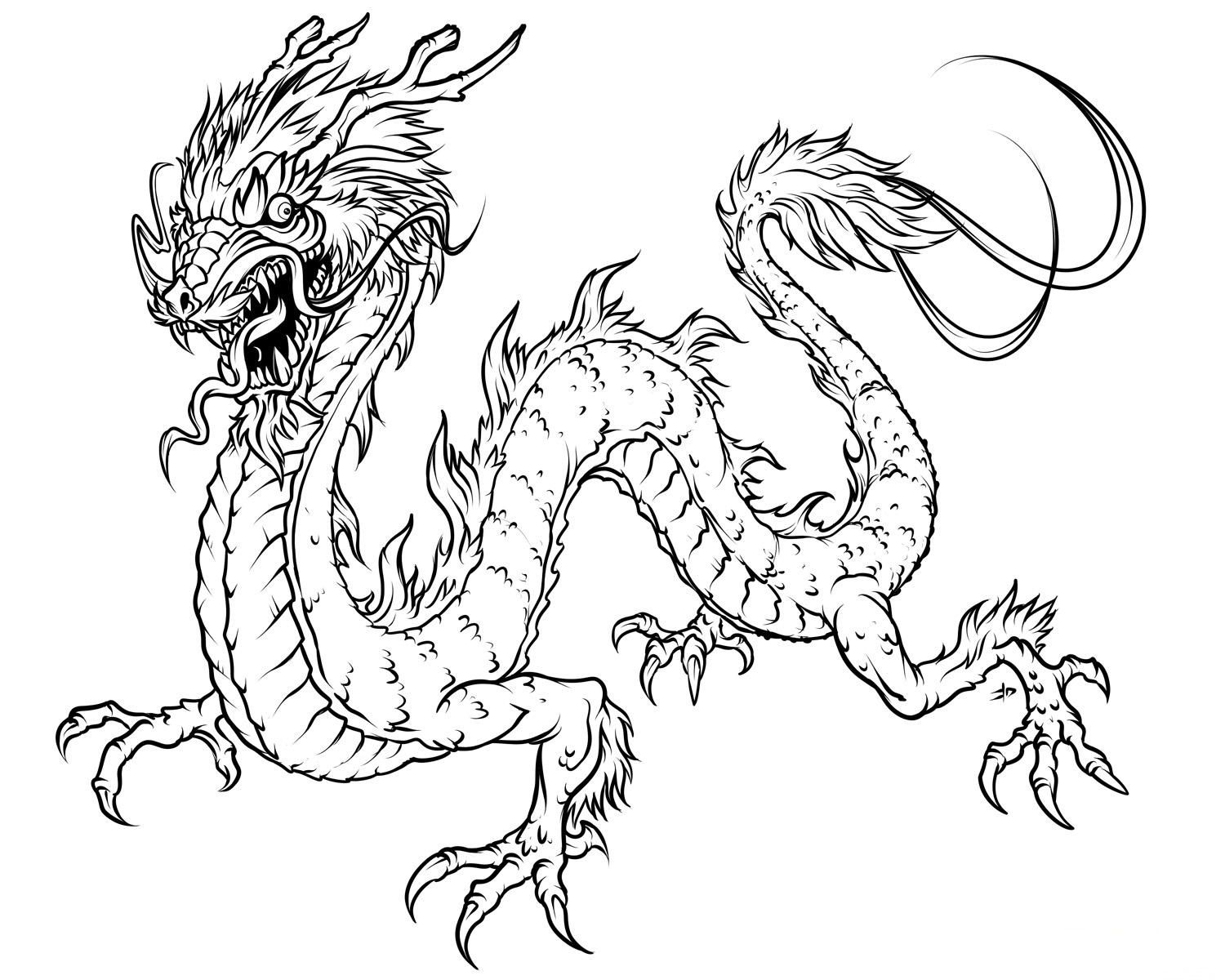 Free Printable Dragon Coloring Pages For Kids | Art | Dragon - Free Printable Dragon Stencils
