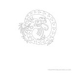 Free Printable Dragon Stencil F | Crafts To Try | Pinterest   Free Printable Dragon Stencils