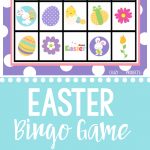 Free Printable Easter Bingo Game – Fun Squared   Free Printable Religious Easter Bingo Cards