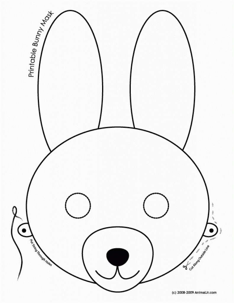 Free Printable Easter Masks | Free Printable - Free Printable Easter Masks