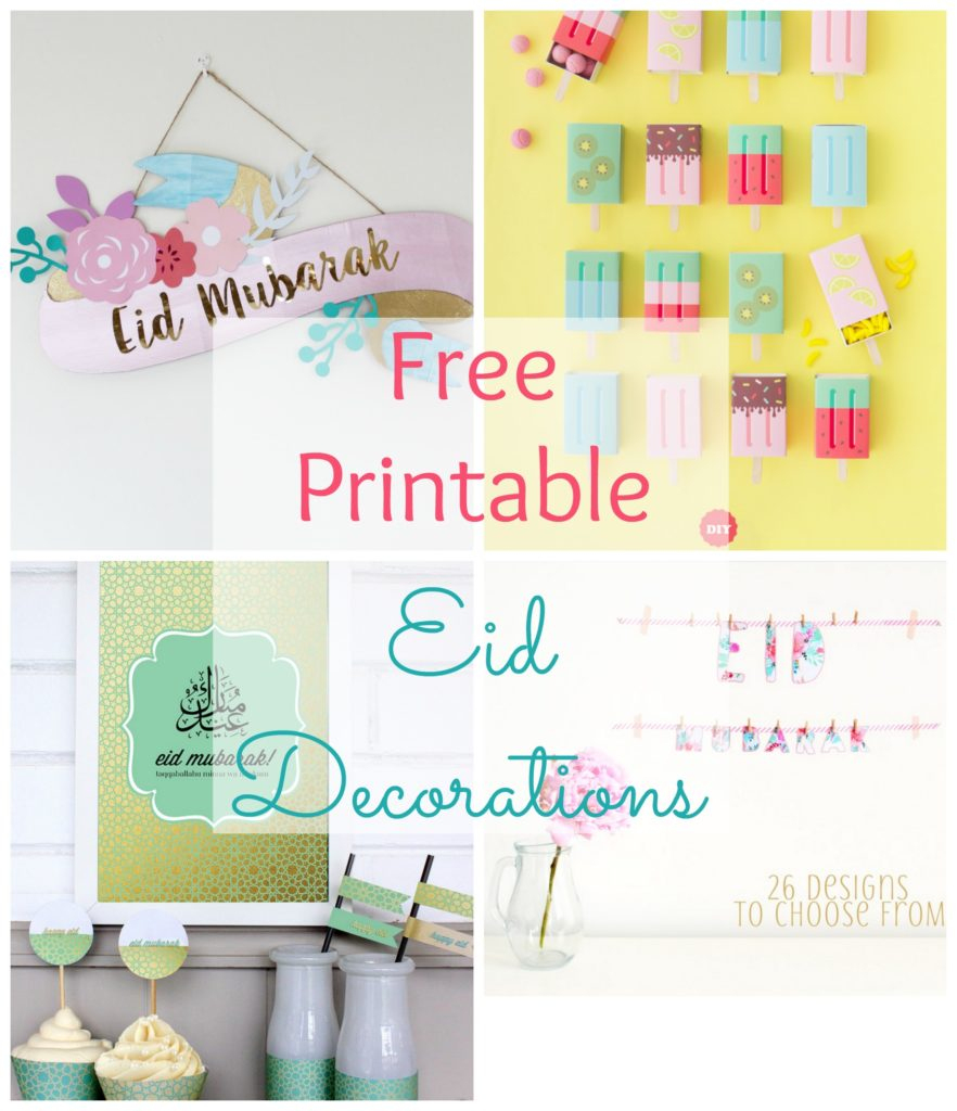 Free Printable Eid Decorations | The Muslimah Guide - Free Printable Decor