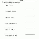 Free Printable Eighth Grade Math Worksheets 8Th Algebra Google   Free Printable Algebra Worksheets With Answers
