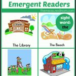 Free Printable Emergent Readers: Sight Word "the"   The Measured Mom   Free Printable Leveled Readers For Kindergarten
