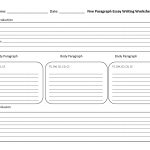 Free Printable Essay Writing Worksheets   Essay Writing Worksheets   Free Printable Writing Worksheets