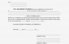 Free Printable Eviction Notice Forms Process Flow In Word Template – Free Printable Eviction Notice