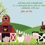 Free Printable Farm Animals Birthday Invitation | Free Printable   Free Printable Farm Birthday Invitations