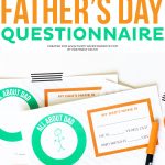 Free Printable Father's Day Questionnaire   Thirty Handmade Days   Free Printable Dad Questionnaire