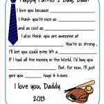Free Printable Father's Day Survey From Crazylou Creations   Fathers   Free Printable Fathers Day Cards For Preschoolers