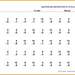Free Printable First Grade Worksheets For Print   Math Worksheet For   Free Printable First Grade Math Worksheets