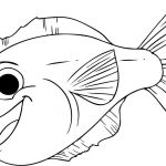 Free Printable Fish Coloring Pages For Kids | Tiger Cub | Pinterest   Free Printable Fish Coloring Pages