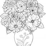 Free Printable Flowers Coloring Pages #10520   Free Printable Flower Coloring Pages