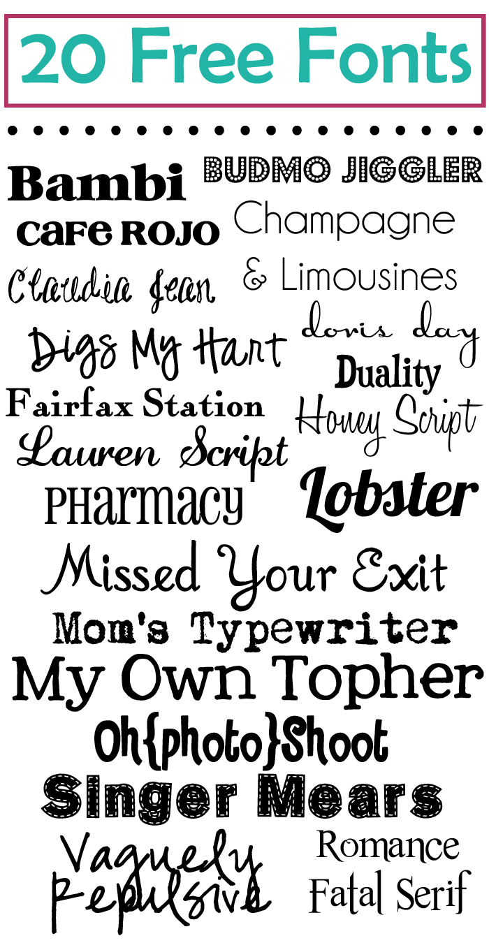 Free Printable Fonts No Download | Download Them Or Print - Free Printable Fonts No Download