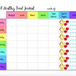 Free Printable Food Journal For Weight Loss Free Printable Food   Free Printable Calorie Counter Journal