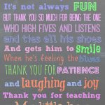 Free Printable For A Teacher. "to My Son's Teachers, Thank You". I   Free Printable Teacher Appreciation Greeting Cards