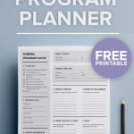 Free Printable Funeral Program Planner | Funeral Program Templates   Free Printable Funeral Program Template