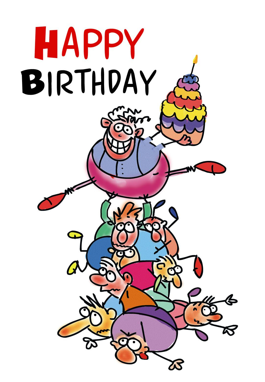Free Printable Funny Birthday Greeting Card | Gifts To Make | Free - Free Printable Humorous Birthday Cards