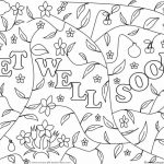 Free Printable Get Well Cards To Color 10 X Soon Coloring Pages Jpg   Free Printable Get Well Cards