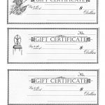 Free Printable   Gift Certificates | Craft Ideas | Pinterest | Free   Free Printable Gift Certificates