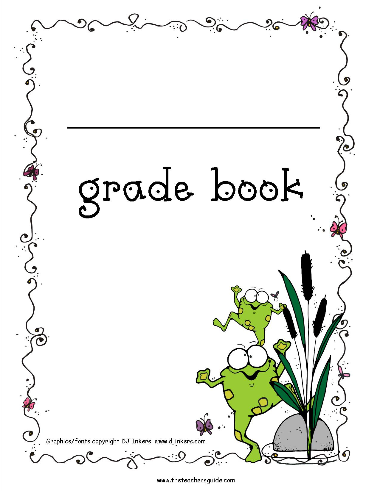 Free Printable Grade Books - Free Printable Books