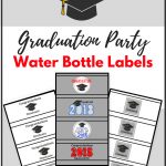 Free Printable Graduation Party Water Bottle Labels   Free Printable Water Bottle Labels Graduation