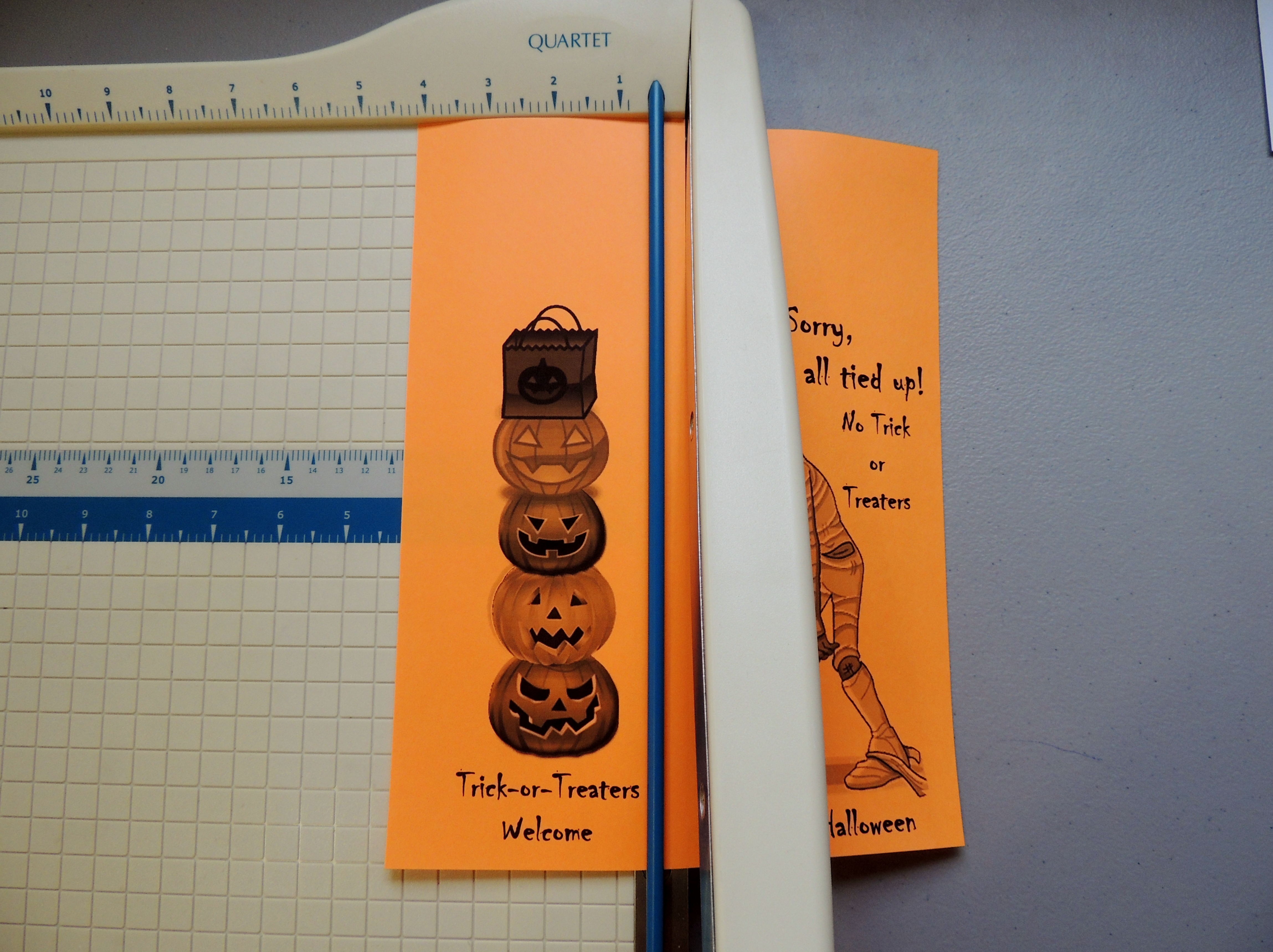Halloween Door Knob Hanger Template Printable Halloween Door Hangers 