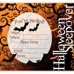 Free Printable Halloween Sleepover Invitations | Halloween Arts   Free Printable Halloween Party Invitations