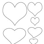 Free Printable Heart Template | Cupid Has A Heart On | Pinterest   Free Printable Heart Designs