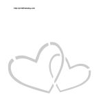 Free Printable Hearts Stencils   Free Printable Hearts