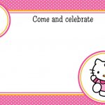 Free Printable Hello Kitty Birthday Party | Free Printable   Hello Kitty Free Printable Invitations For Birthday