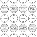 Free Printable Herb Labels | And Special Thanks To Traci Of Beneath   Free Printable Herb Labels