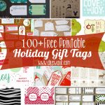 Free Printable Holiday Gift Tags   Diy Christmas Gift Tags Free Printable