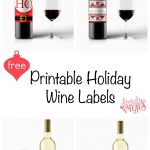 Free Printable Holiday Wine Labels | Printables | Pinterest | Wine   Free Printable Wine Labels With Photo